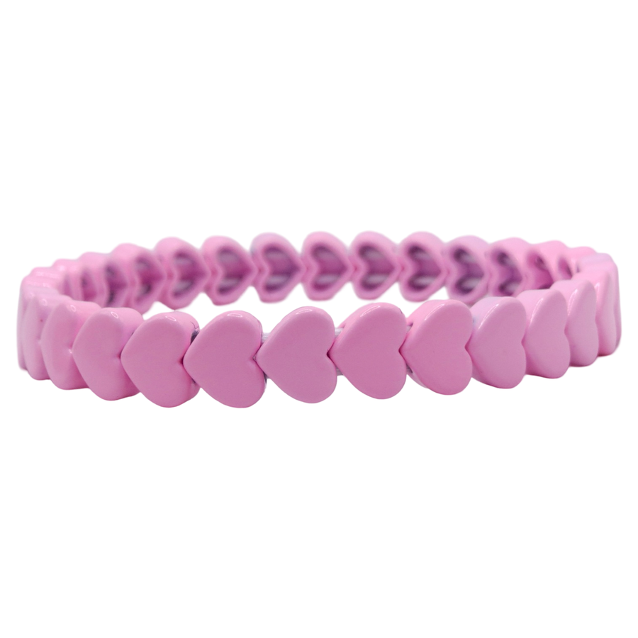 Mini Pink Hearts Bracelet