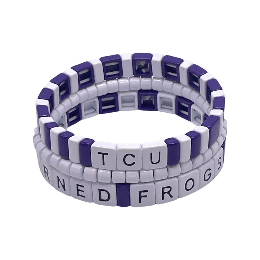 TCU Horned Frogs Bracelets