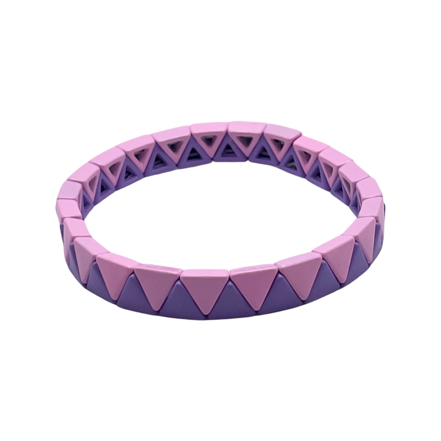 Pastels Triangle Single Bracelet