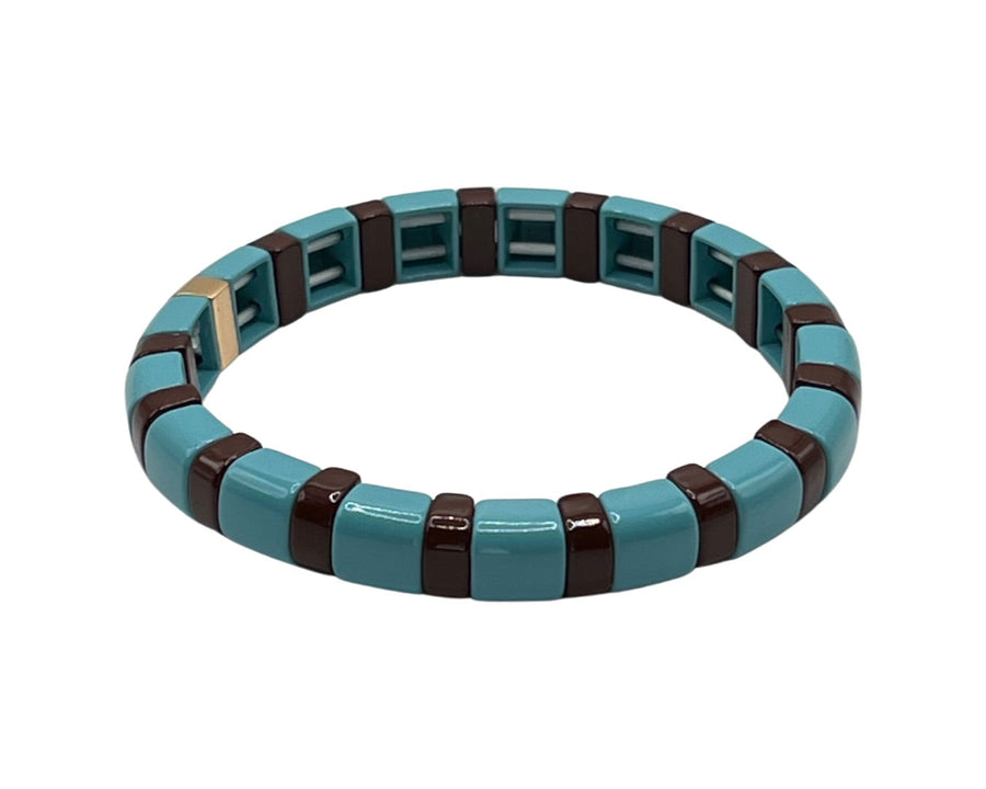 Turquoisey Rounded Single Bracelet