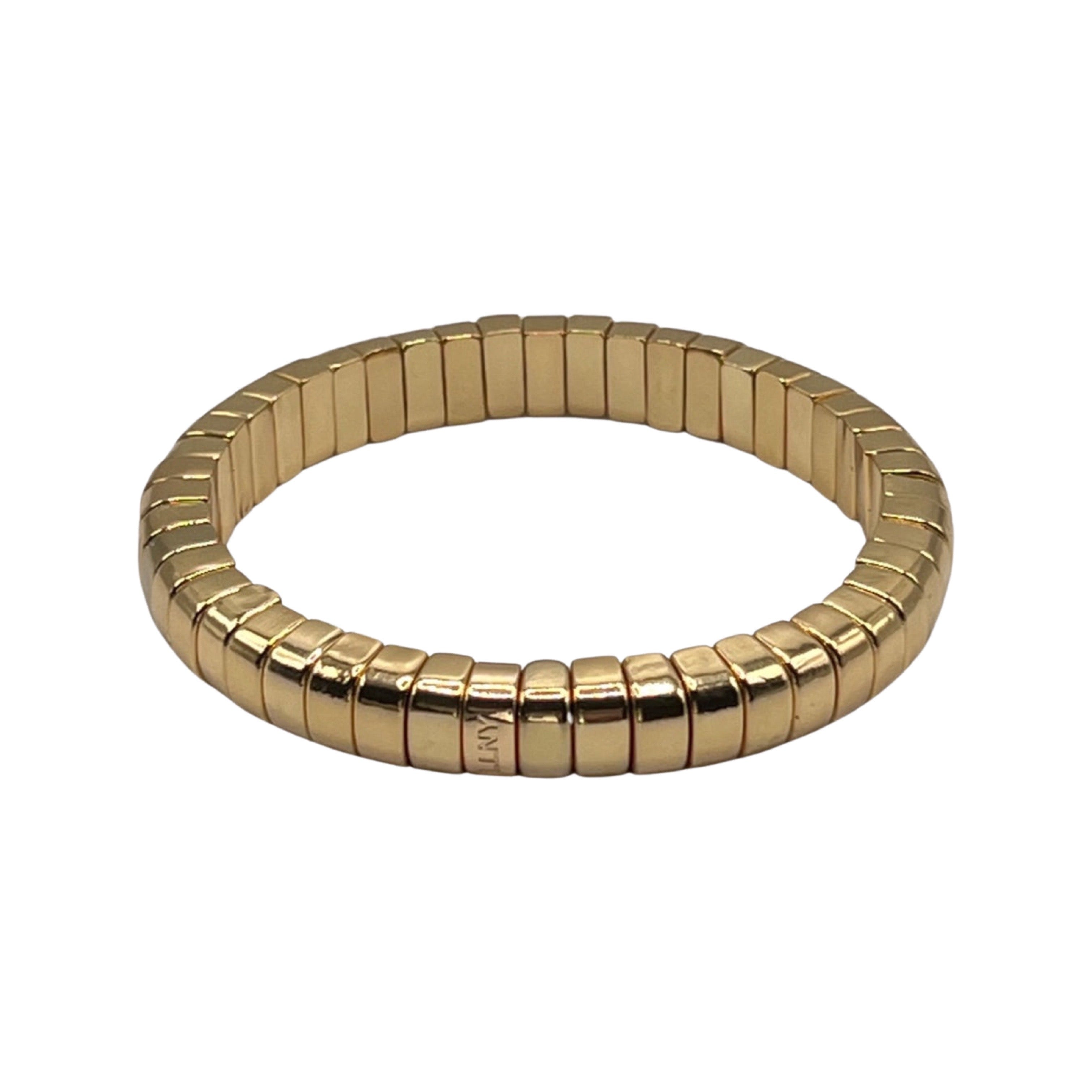 Goldie Rounded Single Bracelet – La Lumiere New York